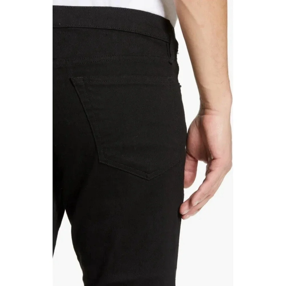 NWT‎ Frame Jagger True Skinny Black Jeans Style: LMHK795 Men's 32